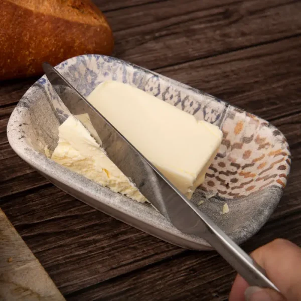 Butter dish illustration