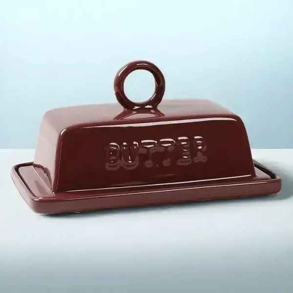 Butter dish illustration